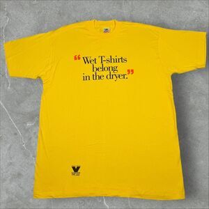 Vintage 90s Virginia Slims “Wet T-Shirts Belong in the Dryer.” Funny Graphic  XL